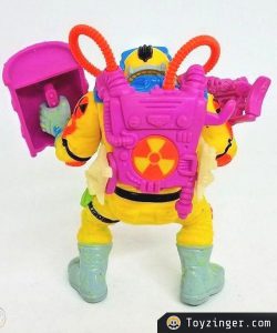 Toxic Crusaders Radiation Ranger back