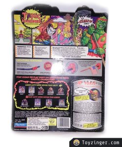 Toxic Crusaders Blister Carded Toxie Back