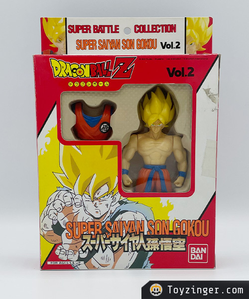 figura dragon ball - super battle collection - 2 super saiyan son gokou