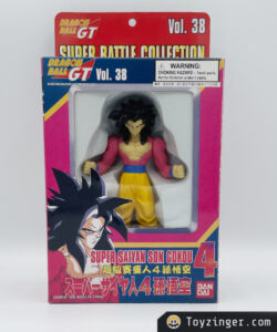 figura dragon ball - super battle collection - 38 super saiyan 4 son gokou