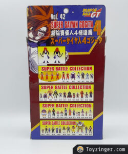 figura dragon ball - super battle collection - 42 super saiyan gogeta 4