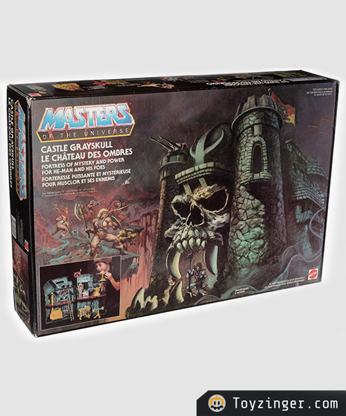 Masters of the Universe figure collection vintage Grayskul castle 