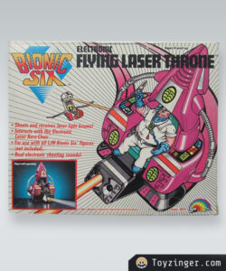 Bionic Six vintage - flying laser throne