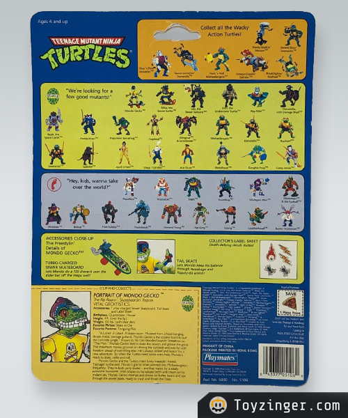 Mondo Gecko - TMNT Vintage