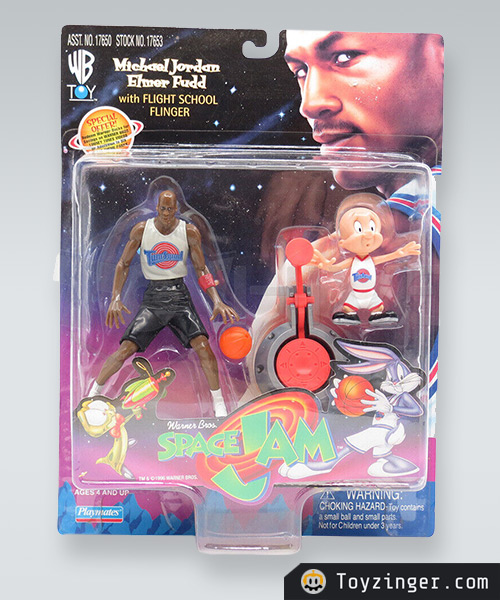 Michael Jordan Elmer Fudd Figura Space Jam Playmates