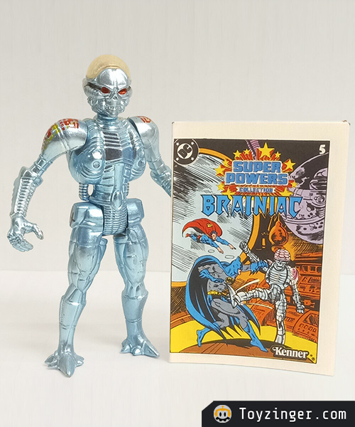 Brainiac Figure Super Powers 80's
