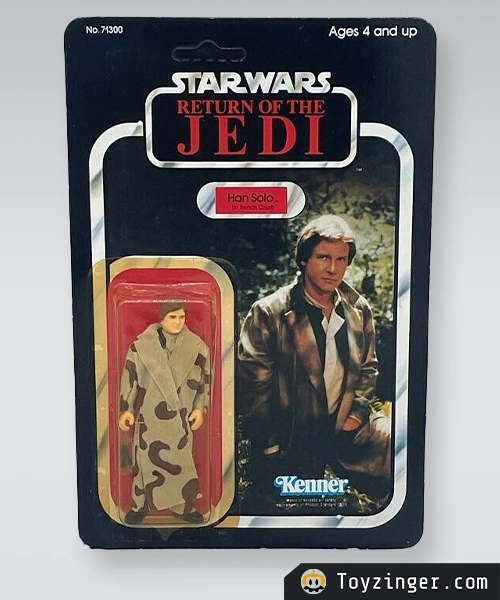Star Wars vintage kenner - Han Solo trench coat