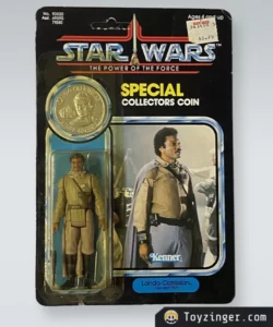 Star Wars vintage kenner - lando calrissian general pilot