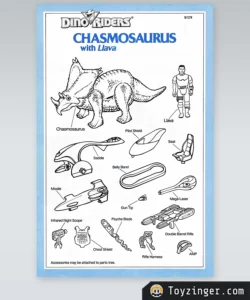 Dino-Riders Series 3 - Chasmosaurus