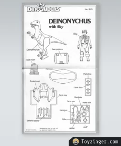 dino-riders Deinonychus