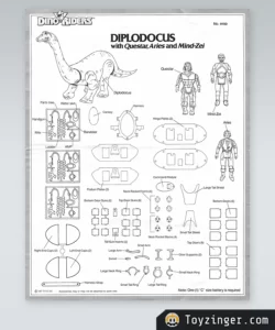 Dino-riders Diplodocus