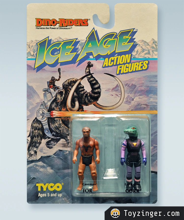 Dino-Riders figures Ice Age