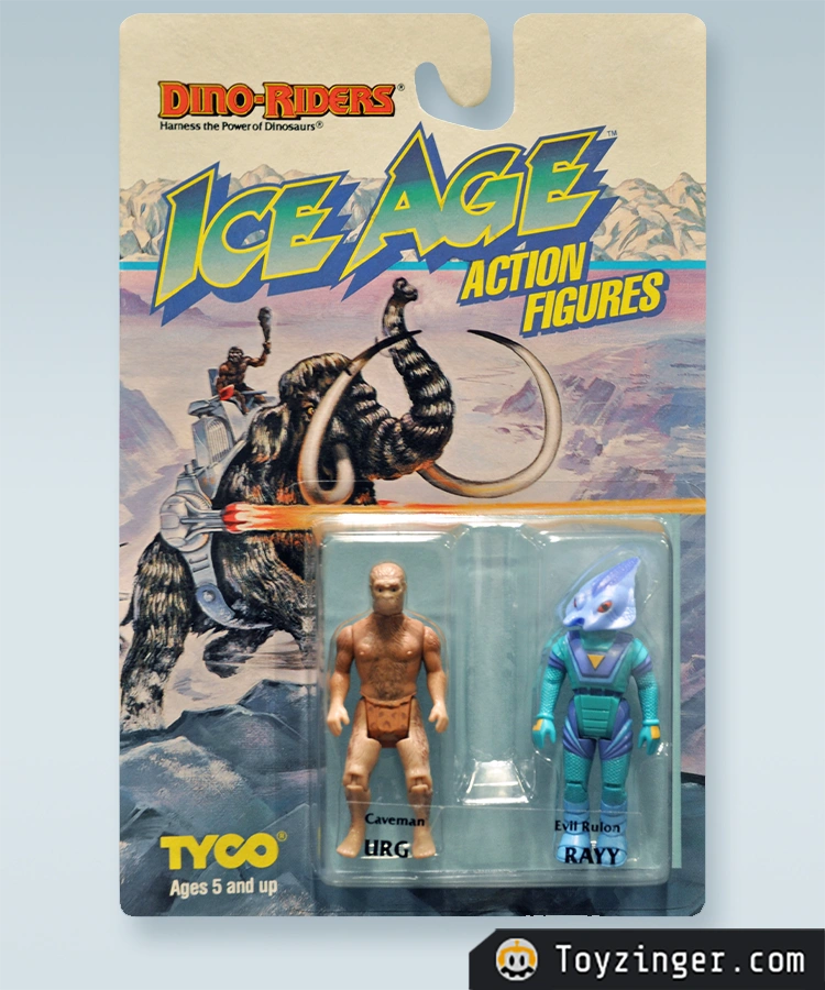 Dino-Riders figures Ice Age