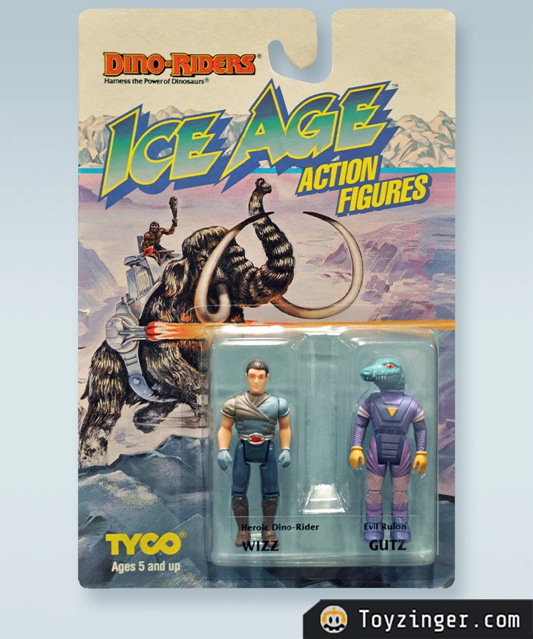 Dino-Riders figures Ice Age