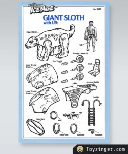 Dino-riders giant ground sloth