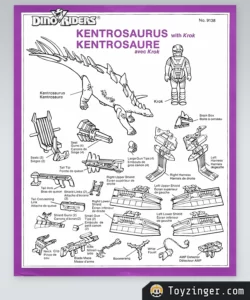 dino-riders kentrosaurus