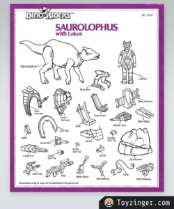 Dino-riders Saurolophus