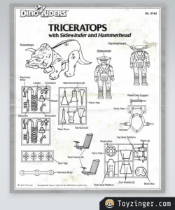 dino-riders triceratops
