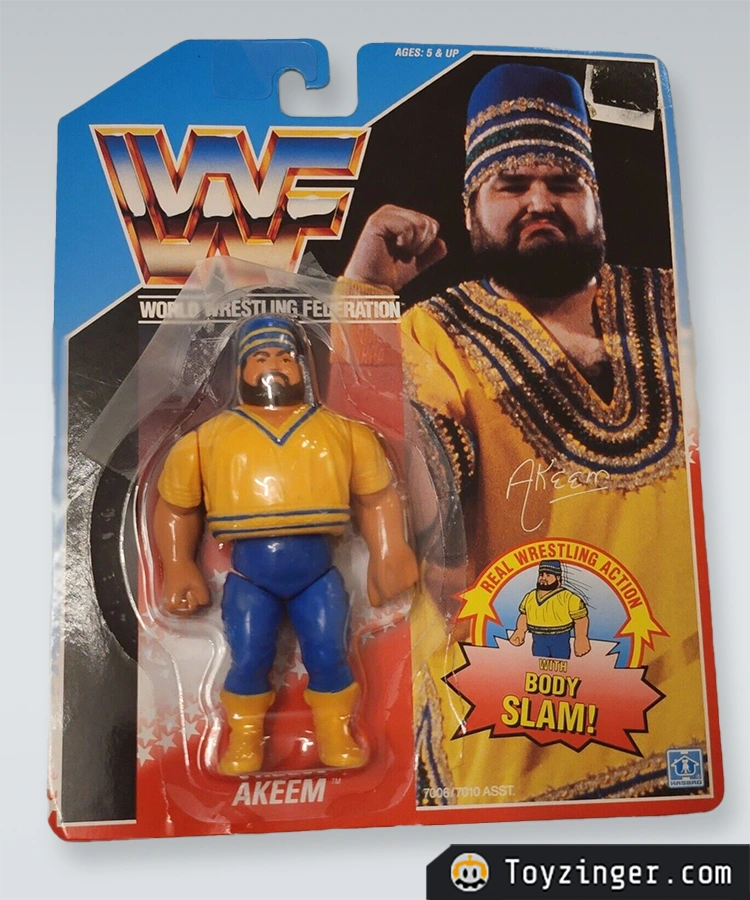 WWF Hasbro - Akeem