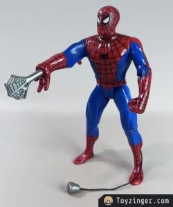 Spiderman web shooter figure