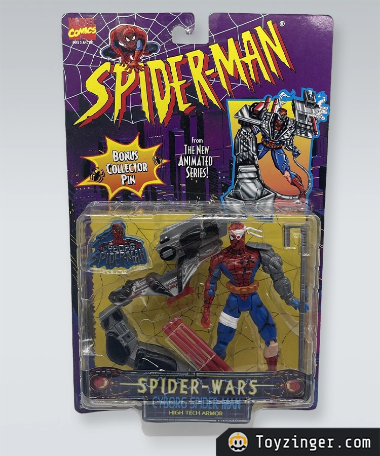 Spider-Man cyborg Figure