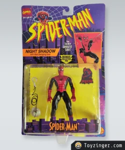 Spiderman night shadow  figure