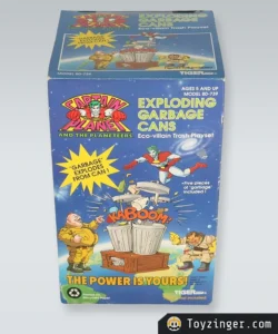 Captain planet - Exploding Garbage Cans