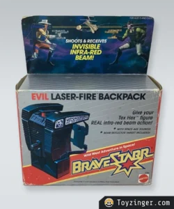 Bravestarr - Evil Laser Fire Backpack