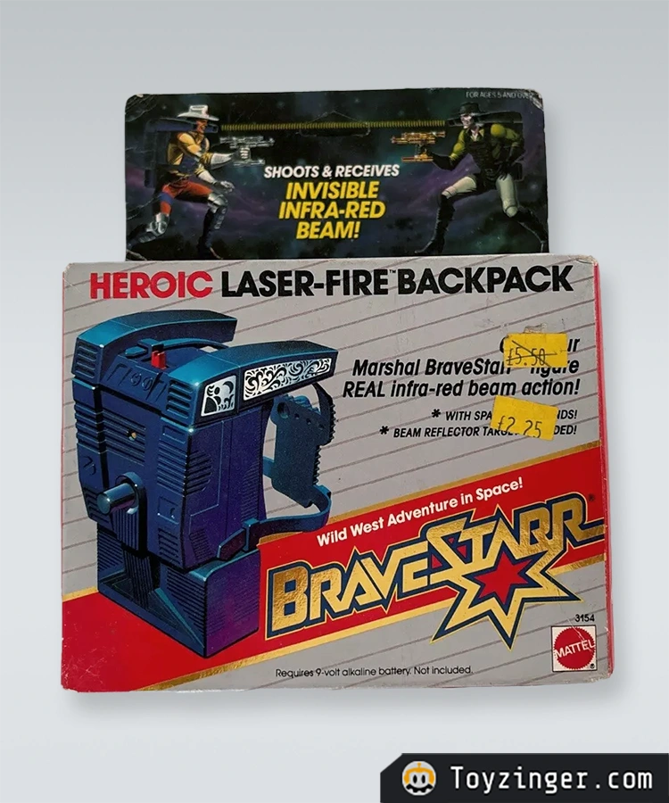 Bravestarr - Heroic Laser Fire Backpack