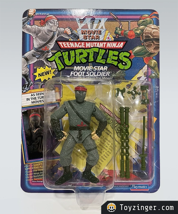 Tmnt vintage - movie star foot soldier