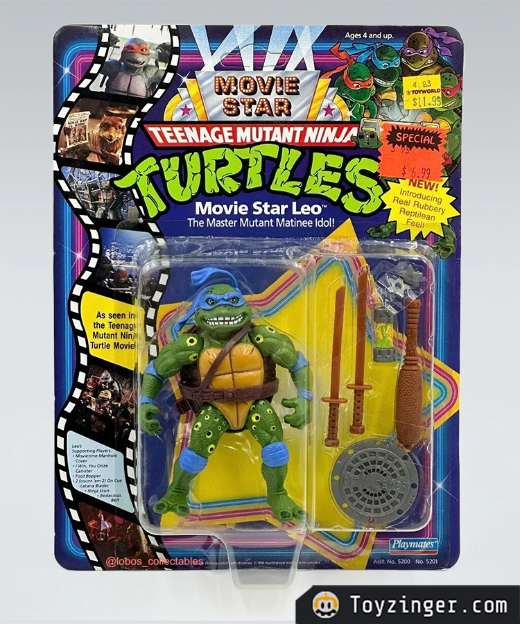 Tmnt vintage - movie star leo