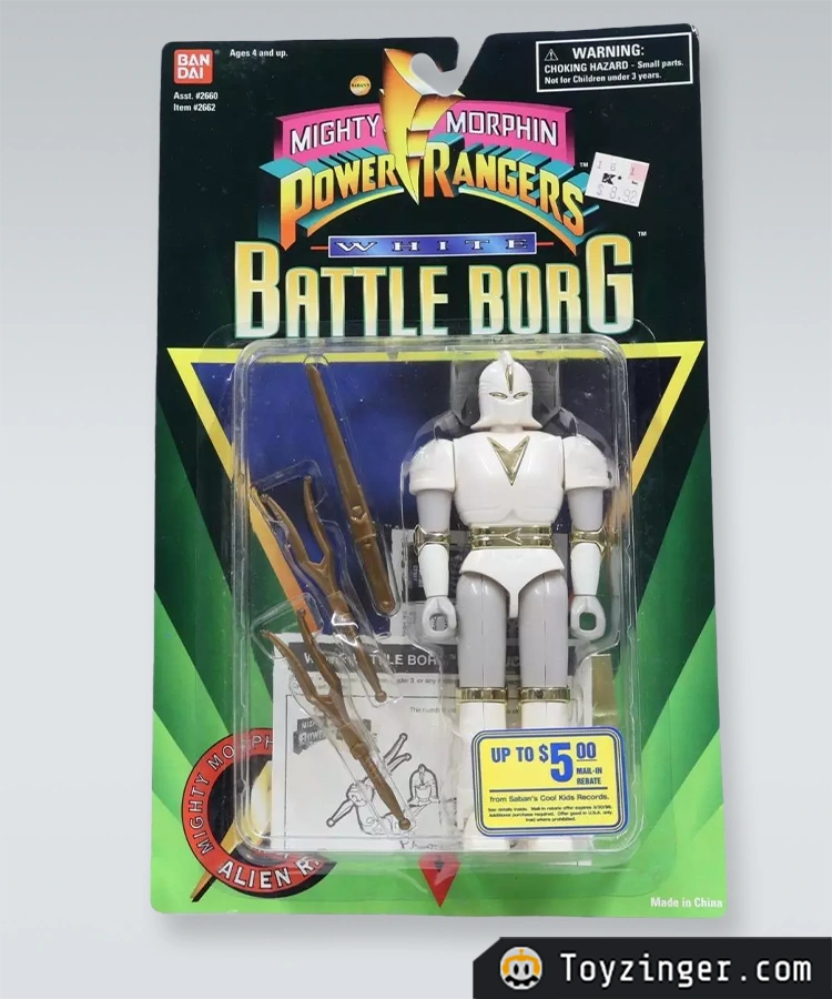 Power Rangers - Battle Borg White