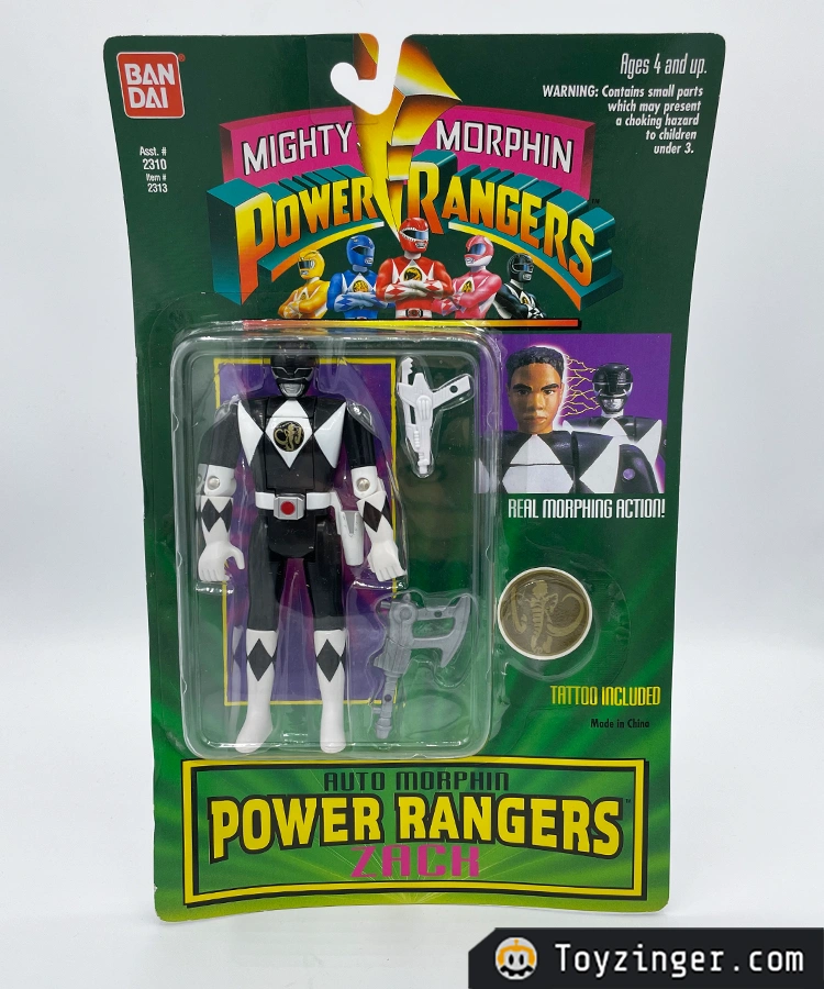 Power Rangers - Auto Morphin Black