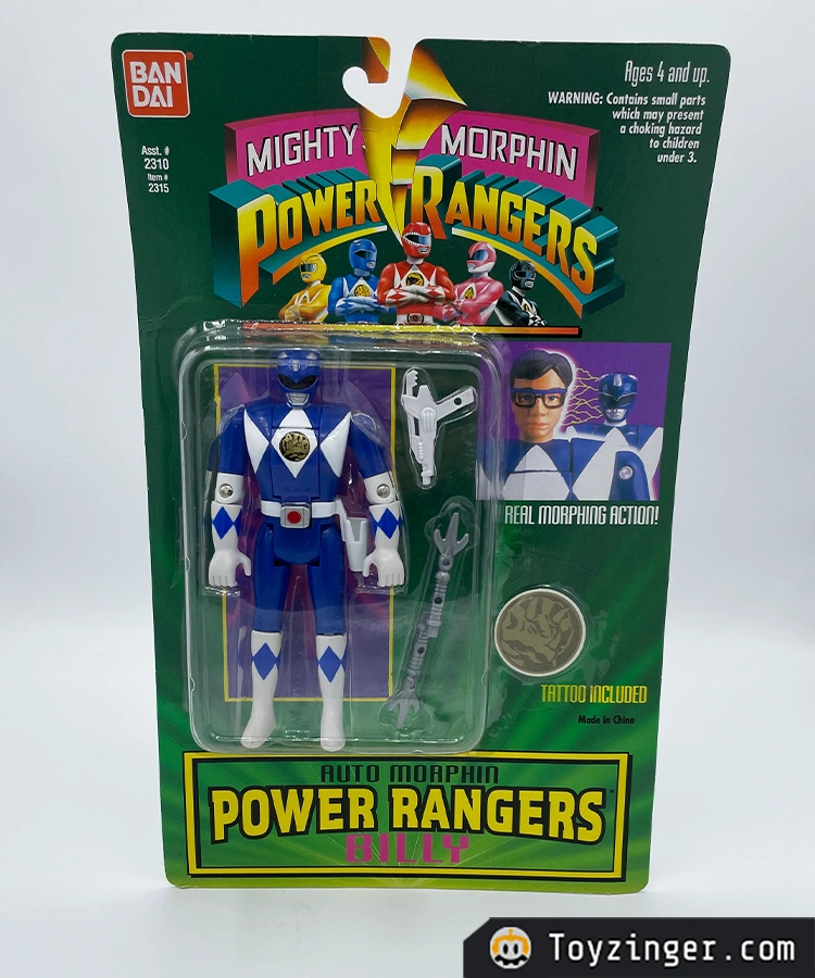 Power Rangers - Auto Morphin Blue