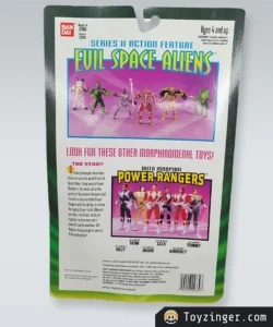 Evil Space Aliens - Series 2 Cardback