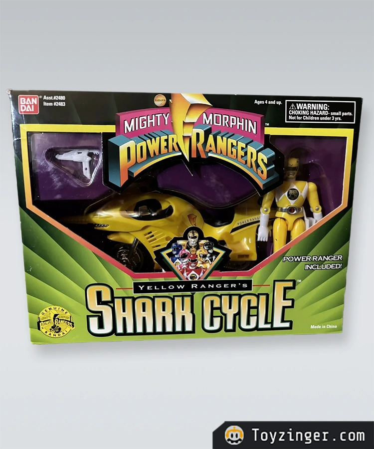 Yellow Ranger Shark Cycle