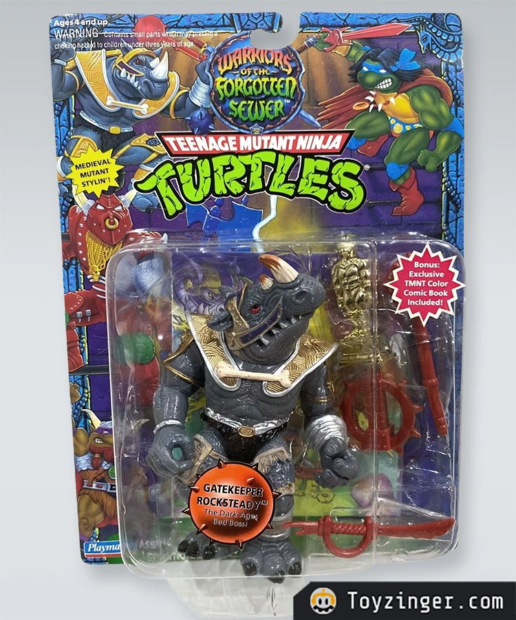 TMNT - Warriors of the forgotten sewer - rocksteady