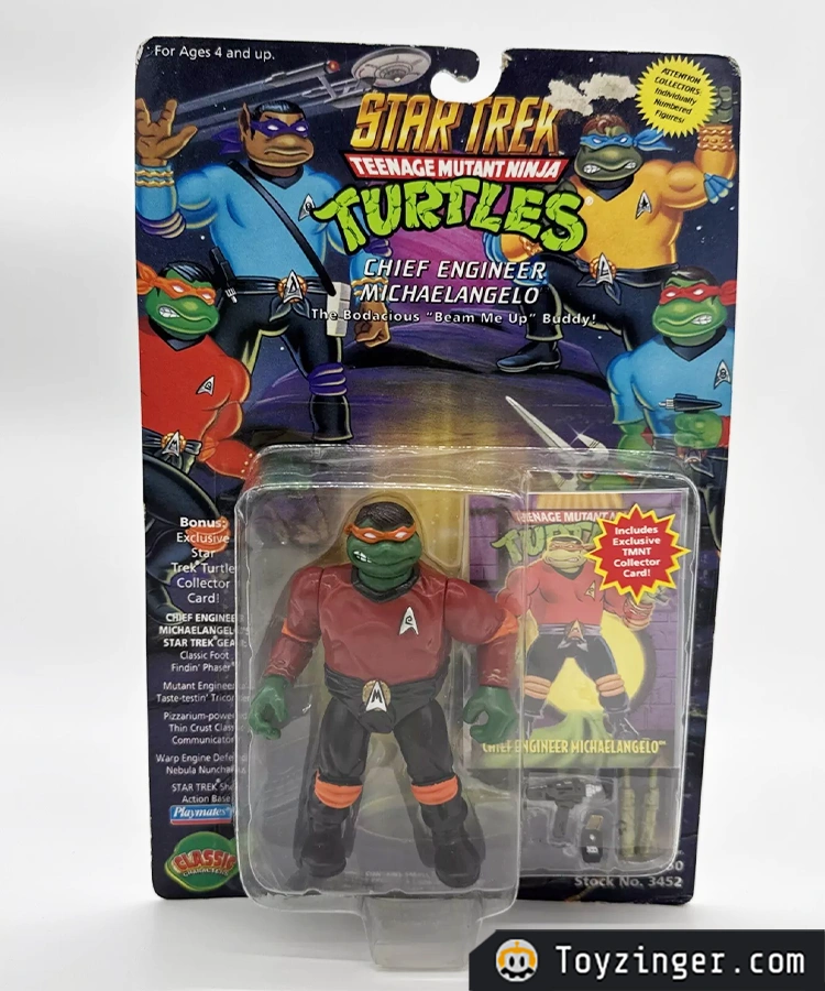 Tmnt star trek - Mike