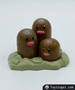 Pokemon Tomy figure - Dugtrio